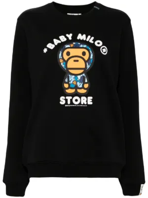 BABY MILO STORE BY A BATHING APE Sweatshirts for Women Shop Now on FARFETCH