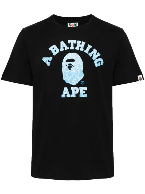 A BATHING APE® logo print T-shirt