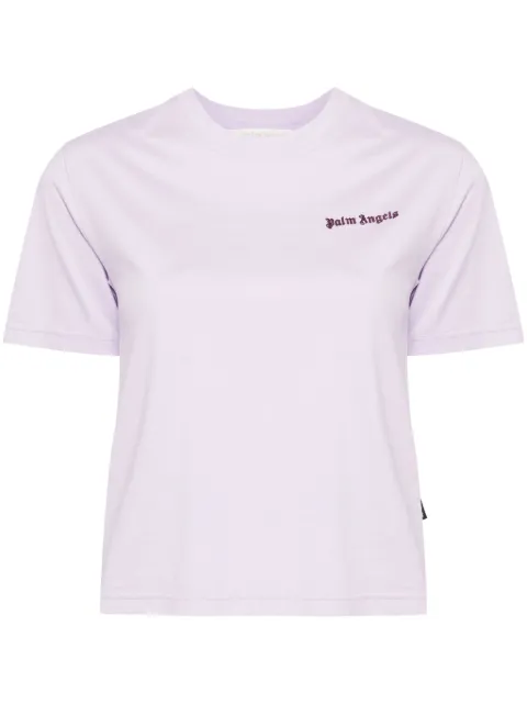 Palm Angels logo fitted T-shirt