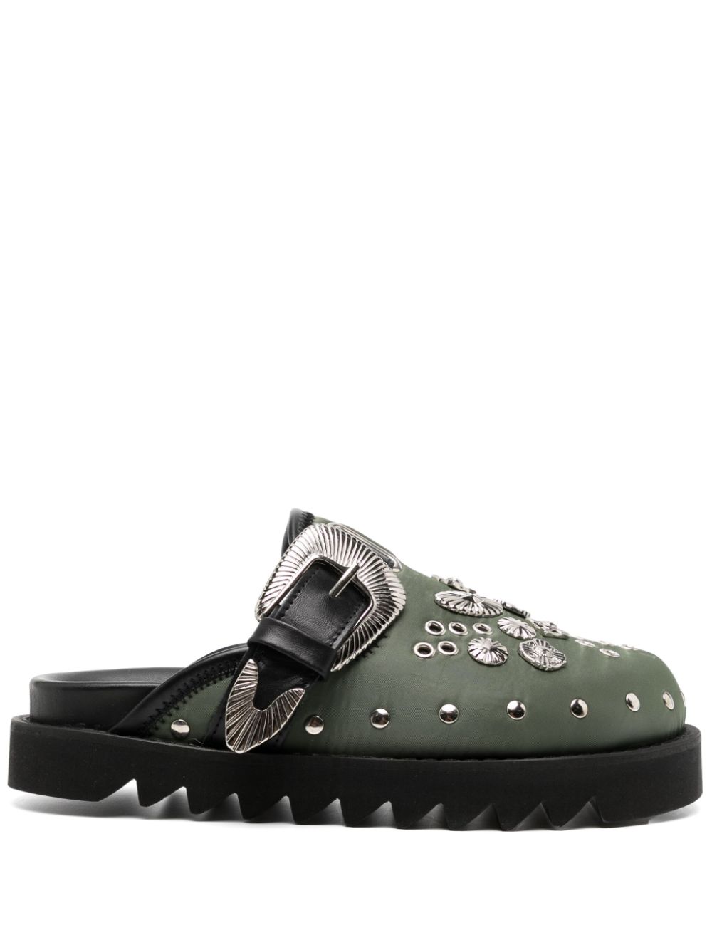 Toga EYELET METAL SABOT Green