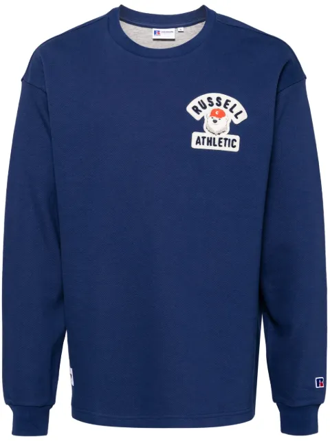 CHOCOOLATE logo-patch long-sleeved sweatshirt