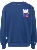 CHOCOOLATE graphic-printed sweatshirt - Blue