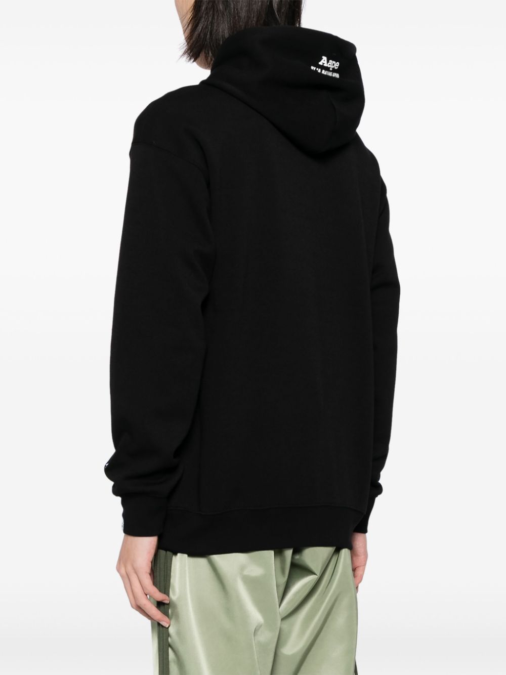 AAPE BY *A BATHING APE logo print hoodie Men