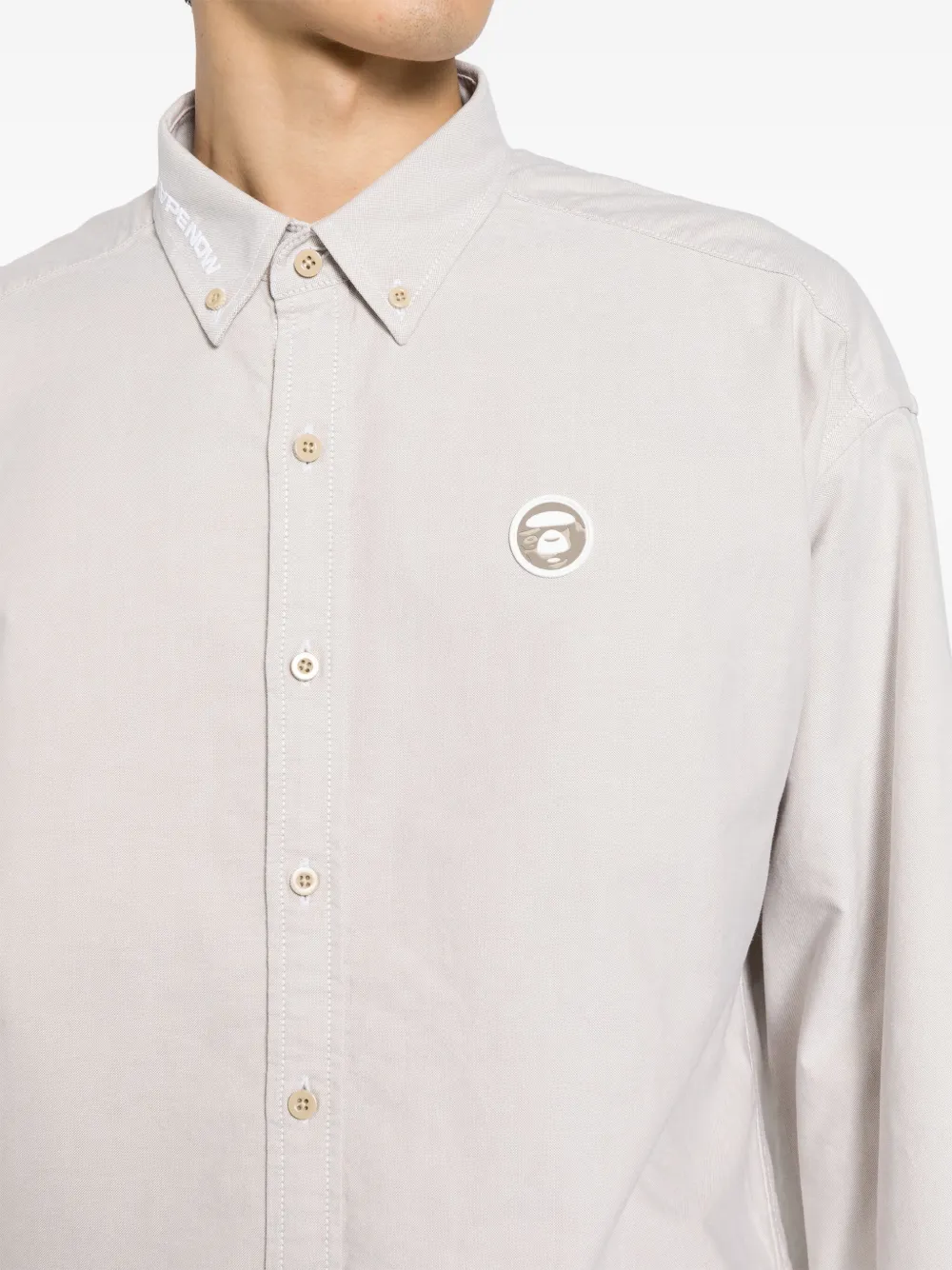 Affordable AAPE BY *A BATHING APE logo-patched shirt Men