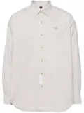 AAPE BY *A BATHING APE® logo-patched shirt - Neutrals