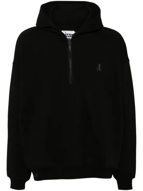 izzue hoodie à logo appliqué