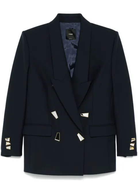 PINKO mirror-detail blazer