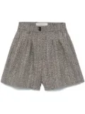 Golden Goose pleat-detail shorts - Blue