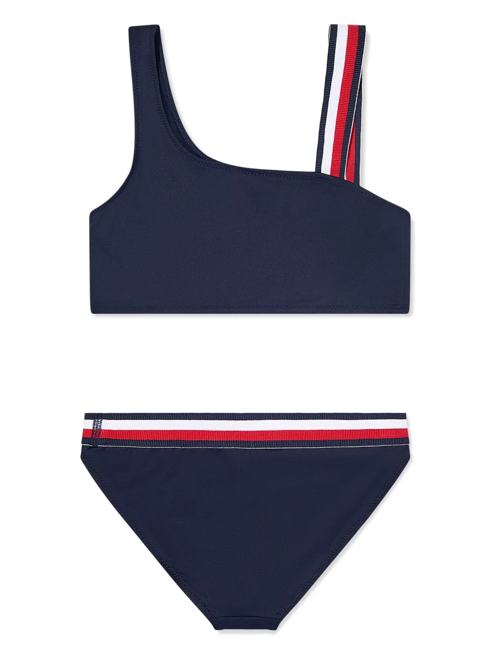 Tommy Hilfiger Junior Bikini met logoprint - Blauw