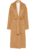 Golden Goose shawl-collar coat - Brown