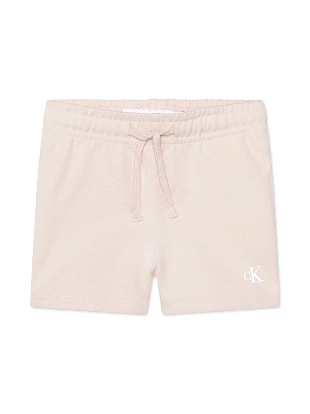 Shop Calvin Klein Logo-print Short Set In Pink