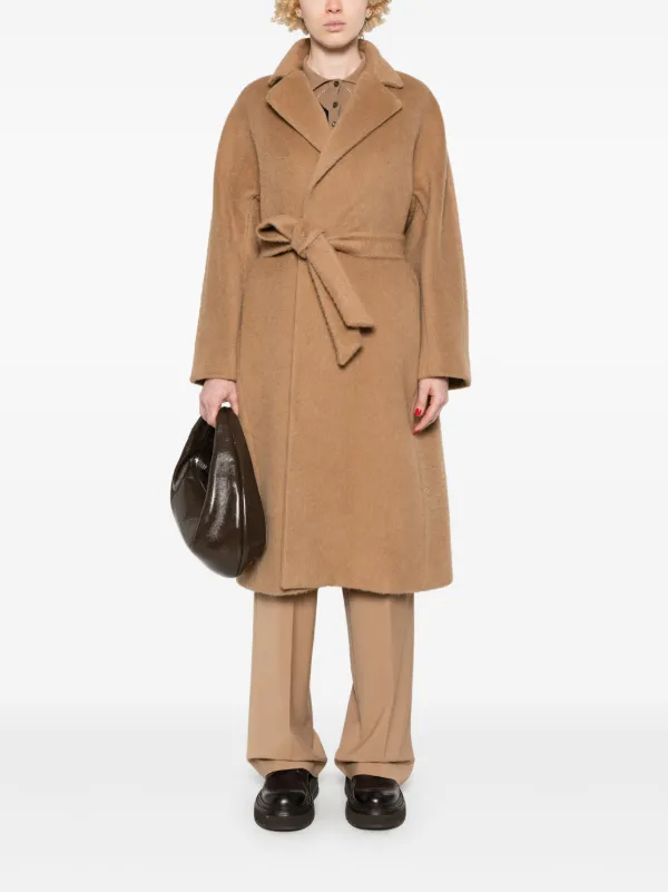 Herno Belted Coat | Neutrals | FARFETCH