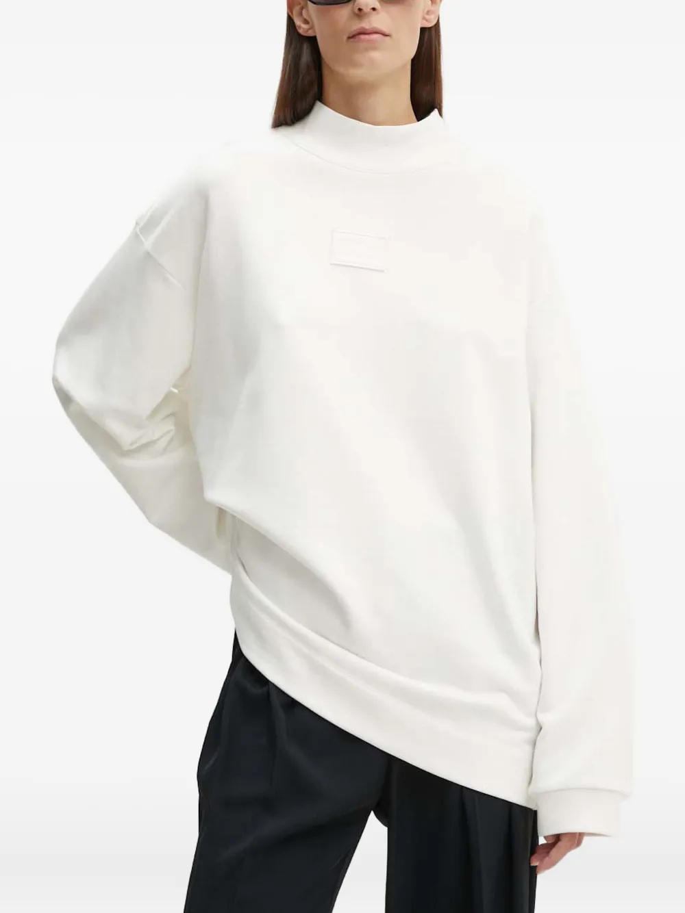 Iceberg Logo-patch Sweatshirt In White