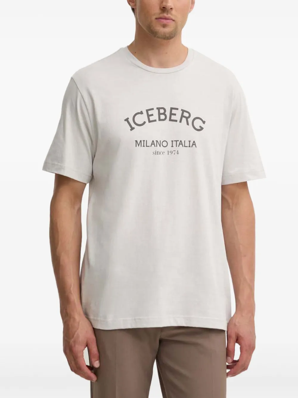 Iceberg playera con logo estampado | neutro | Image 1
