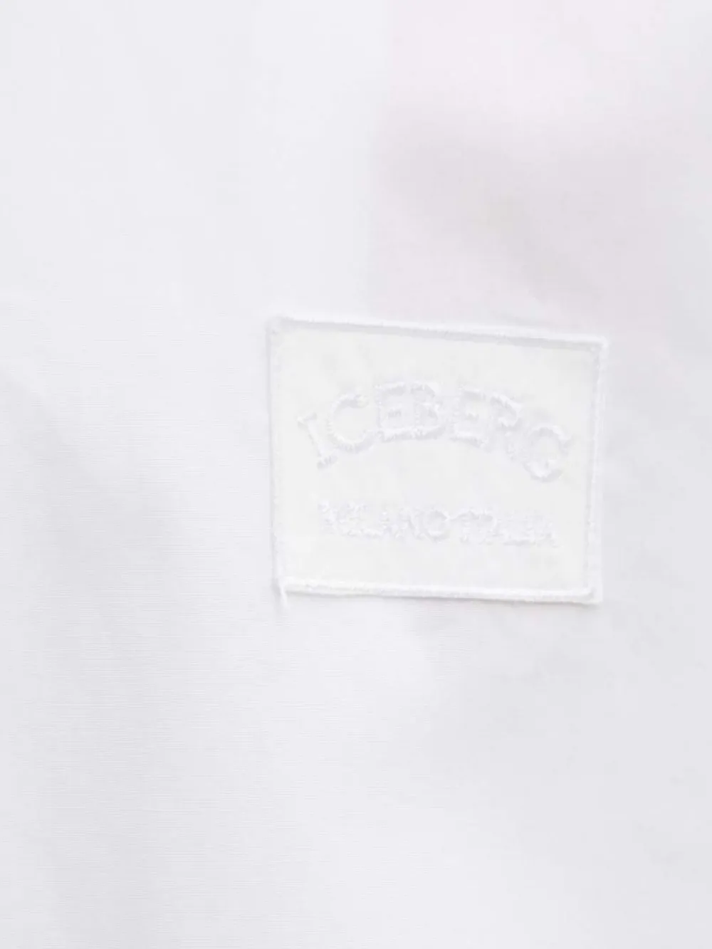 Iceberg Overhemd met logopatch Wit