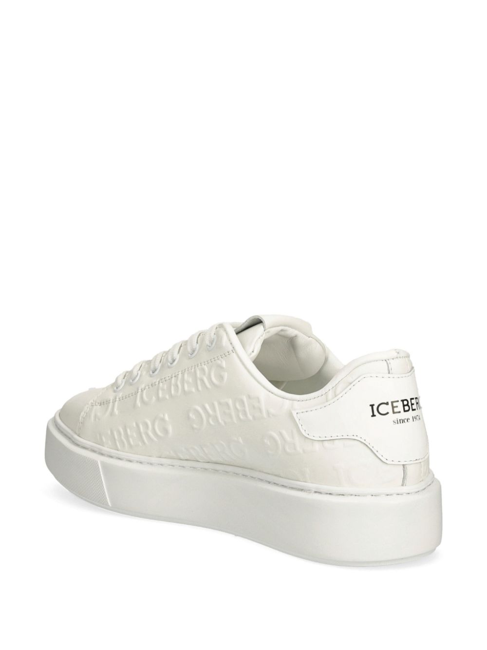 Iceberg Leren sneakers Wit