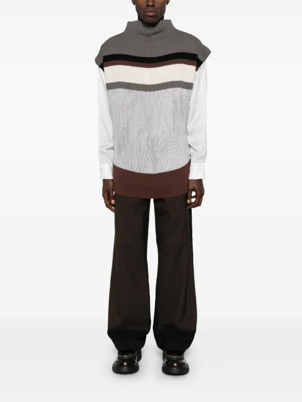 Marni バイカラーパンツ | ブラック | FARFETCH JP Marni バイカラーパンツ | ブラック | FARFETCH JP