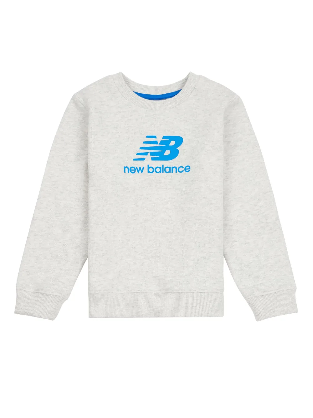 New Balance Kids Sweater broek en bodywarmer met logoprint Blauw