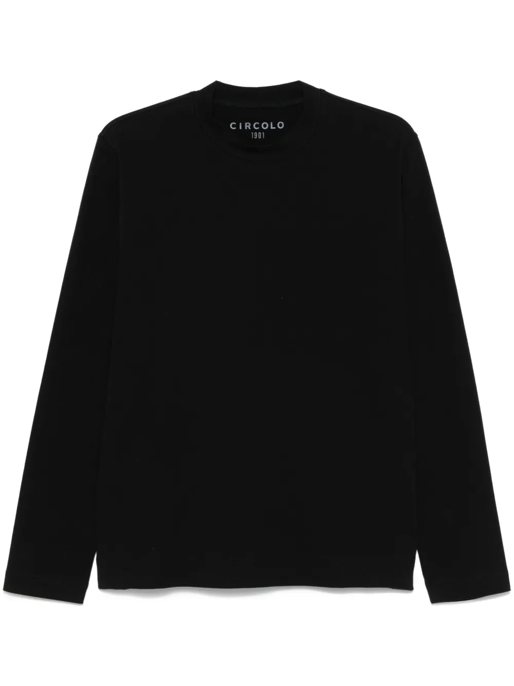Circolo 1901 T-shirt met ronde hals Zwart
