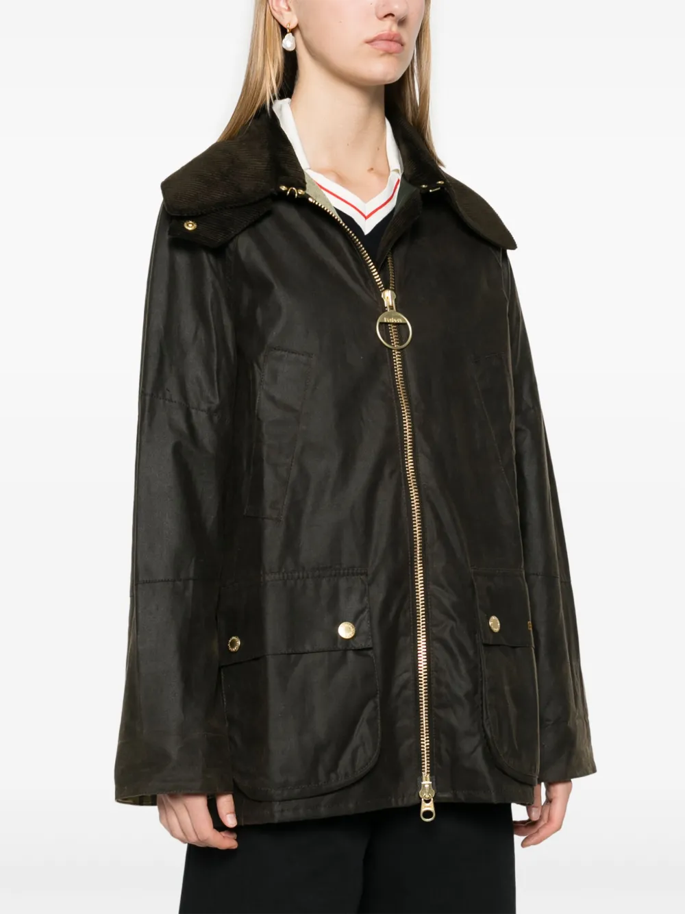 Barbour Allerston jas Groen