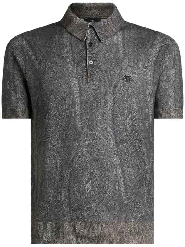 ETROエトロPaisley Print T-Shirt Tシャツ 関税込み】ETRO エトロ Paisley print cotton t-shirt