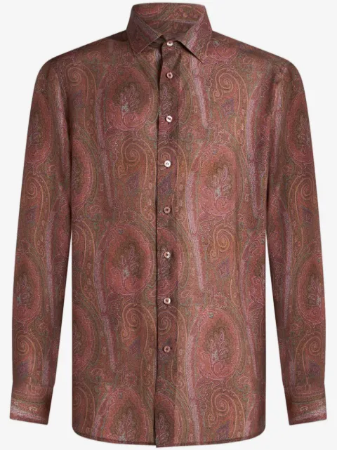 ETRO silk paisley shirt