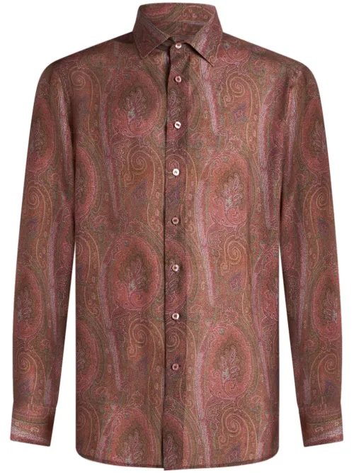 Chemise à imprimé cachemire - ETRO - Modalova
