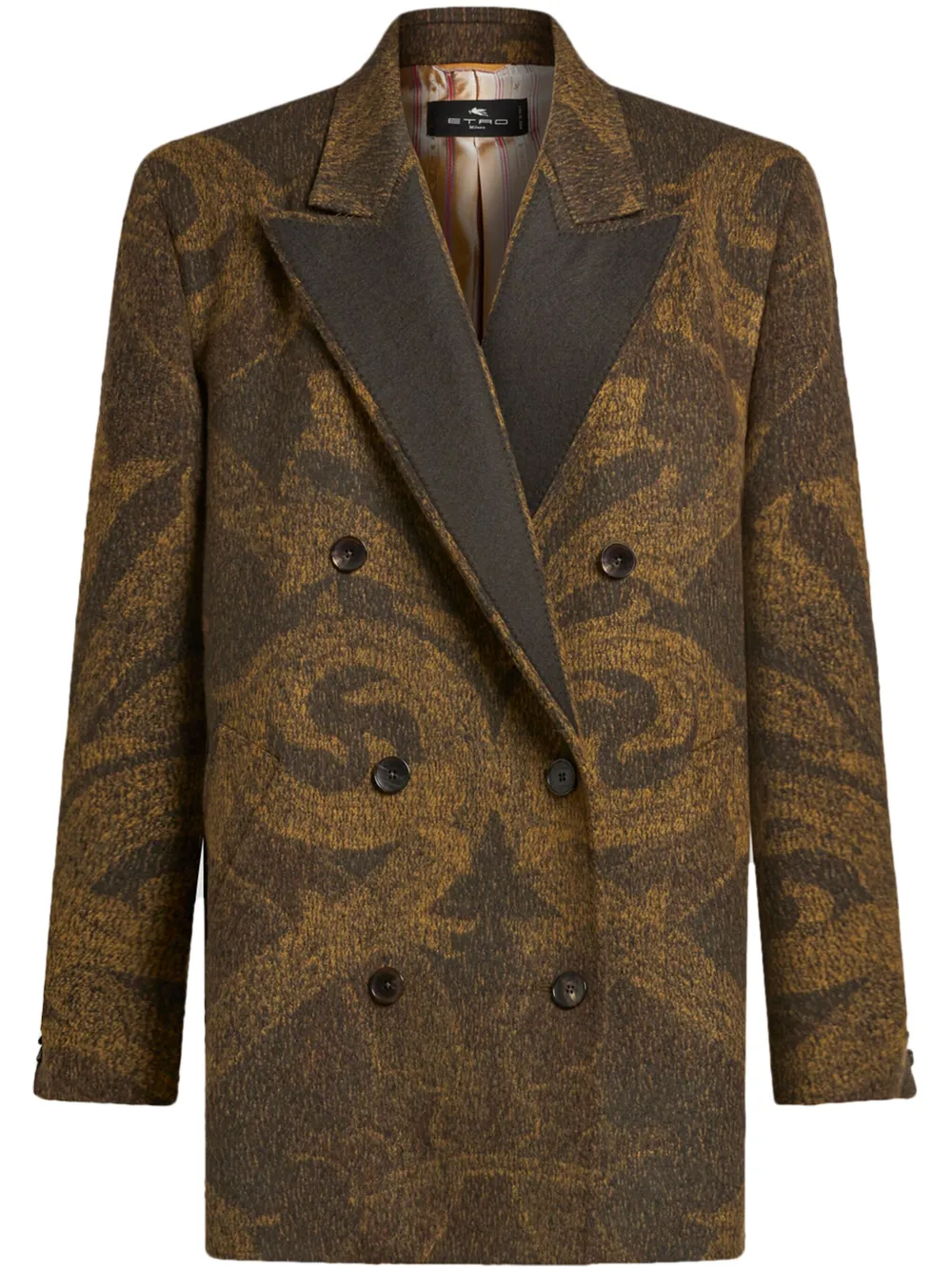 ETRO jacquard wool blazer | Green | Image 1