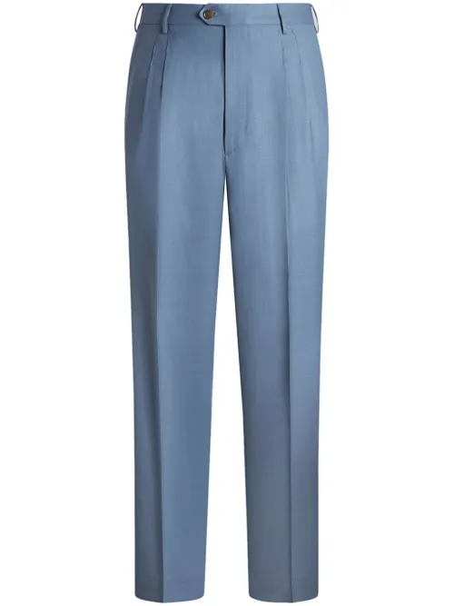 Pantalon court à détails plissés - ETRO - Modalova