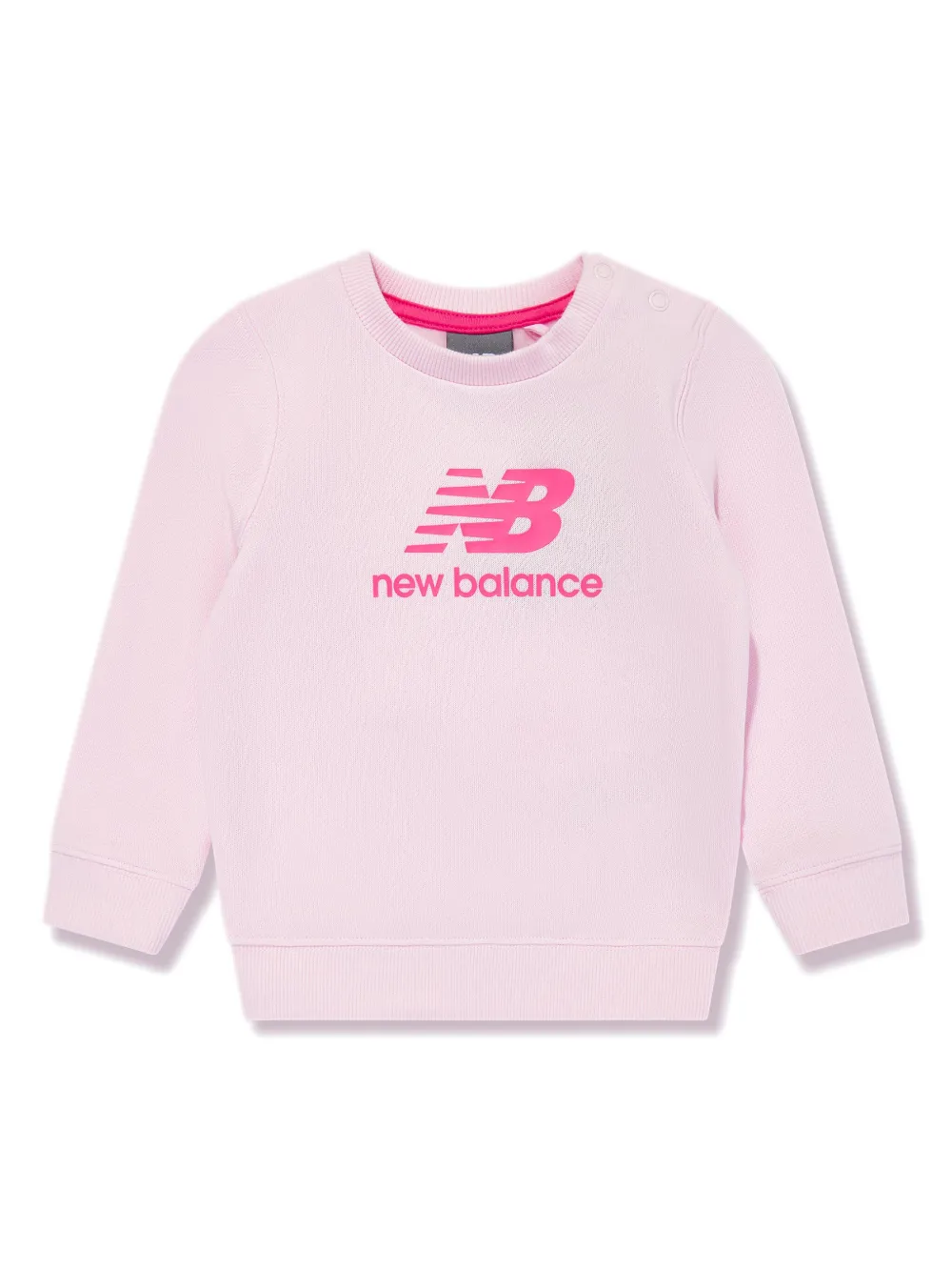 Shop New Balance Logo-print Tracksuit (set Of Three) In Pink