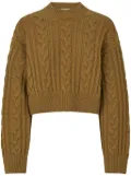 Cecilie Bahnsen Vibeke jumper - Brown