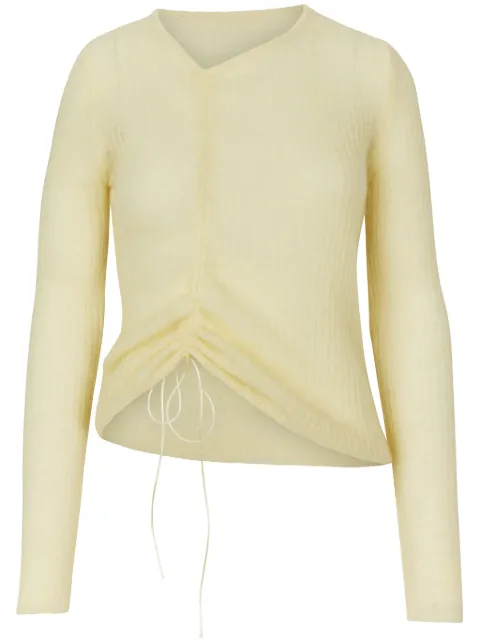 Cecilie Bahnsen ruched-detailing jumper 