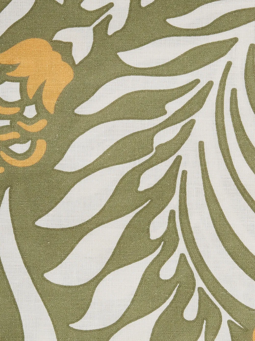 La Doublej Large Tudor Tablecloth In Green