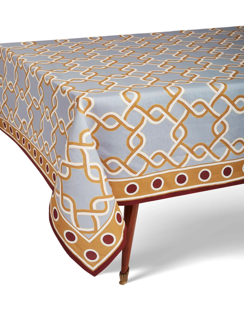 La Doublej Medium Tablecloth In Blau