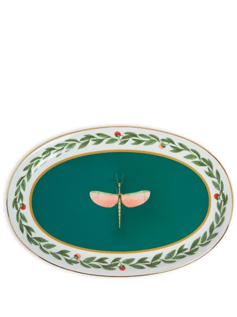 La DoubleJ Libellula oval platter 