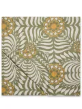 La DoubleJ Tudor-print linen tablecloth - Green