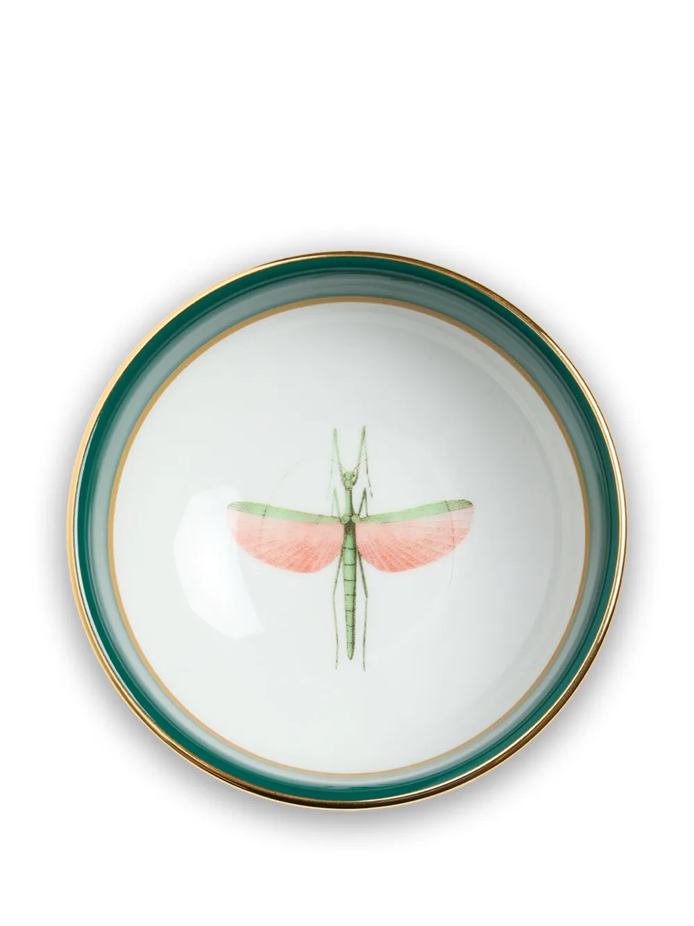 La Doublej Snack Bowl Set Of 2 Wildbird Blu In White