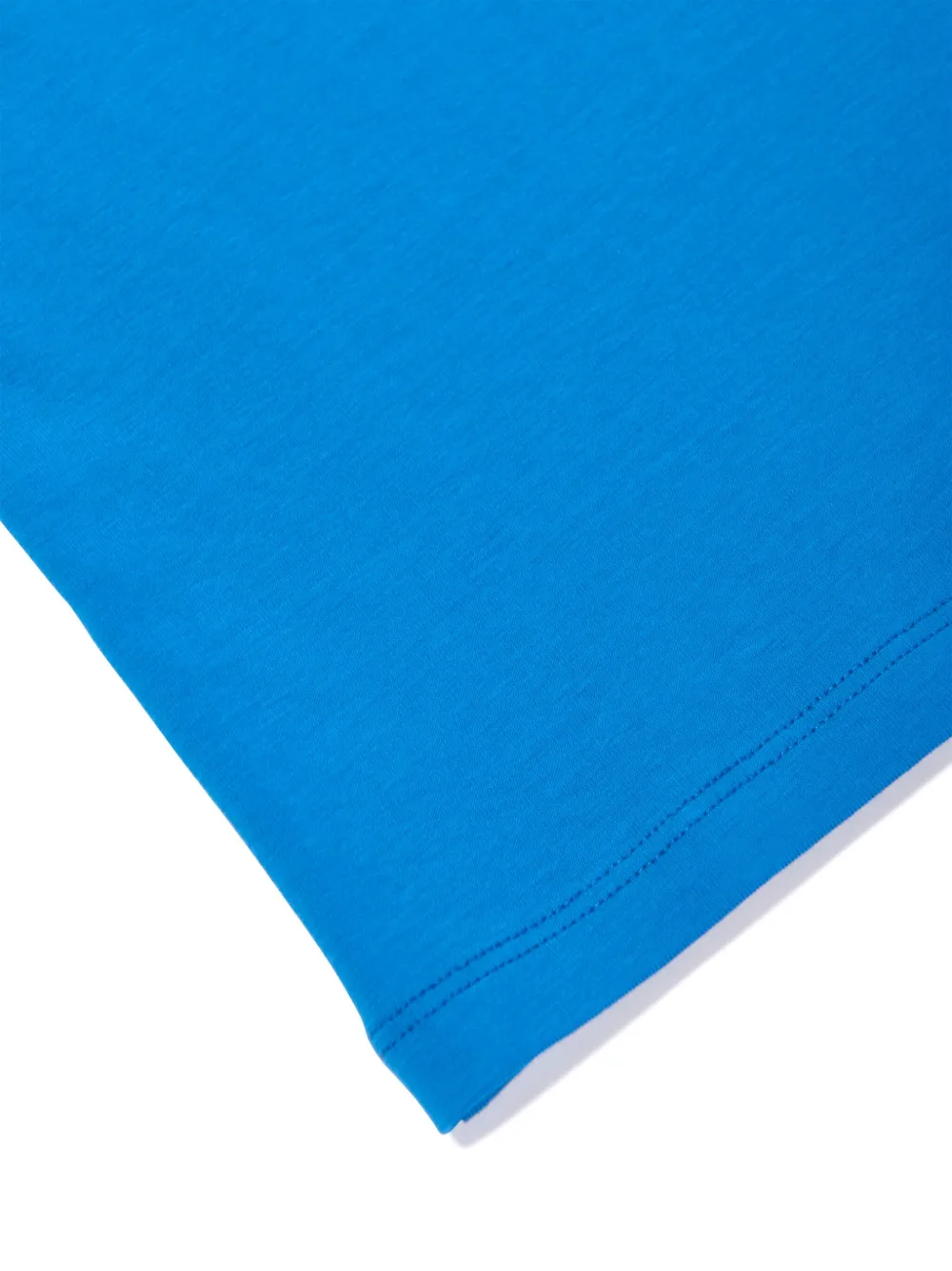Moschino Kids T-shirt met logoprint Blauw