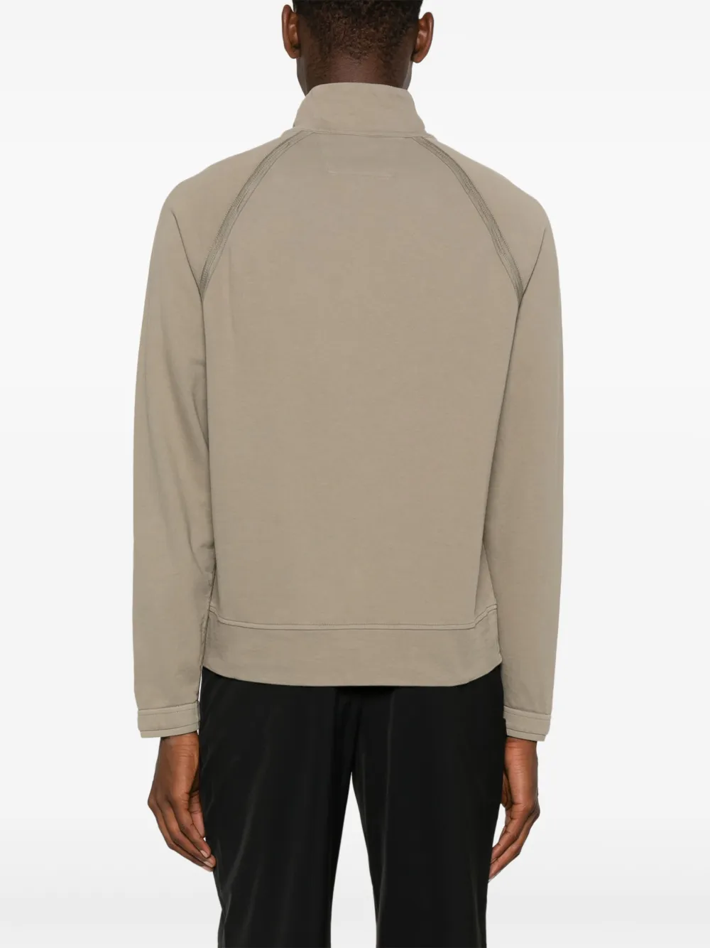 C.P. Company Sweater met rits Grijs