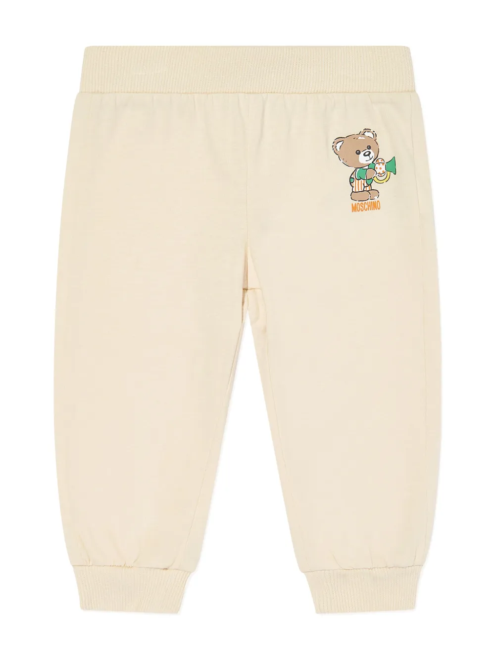 Moschino Kids Top en broek met Teddy Bear-print Beige