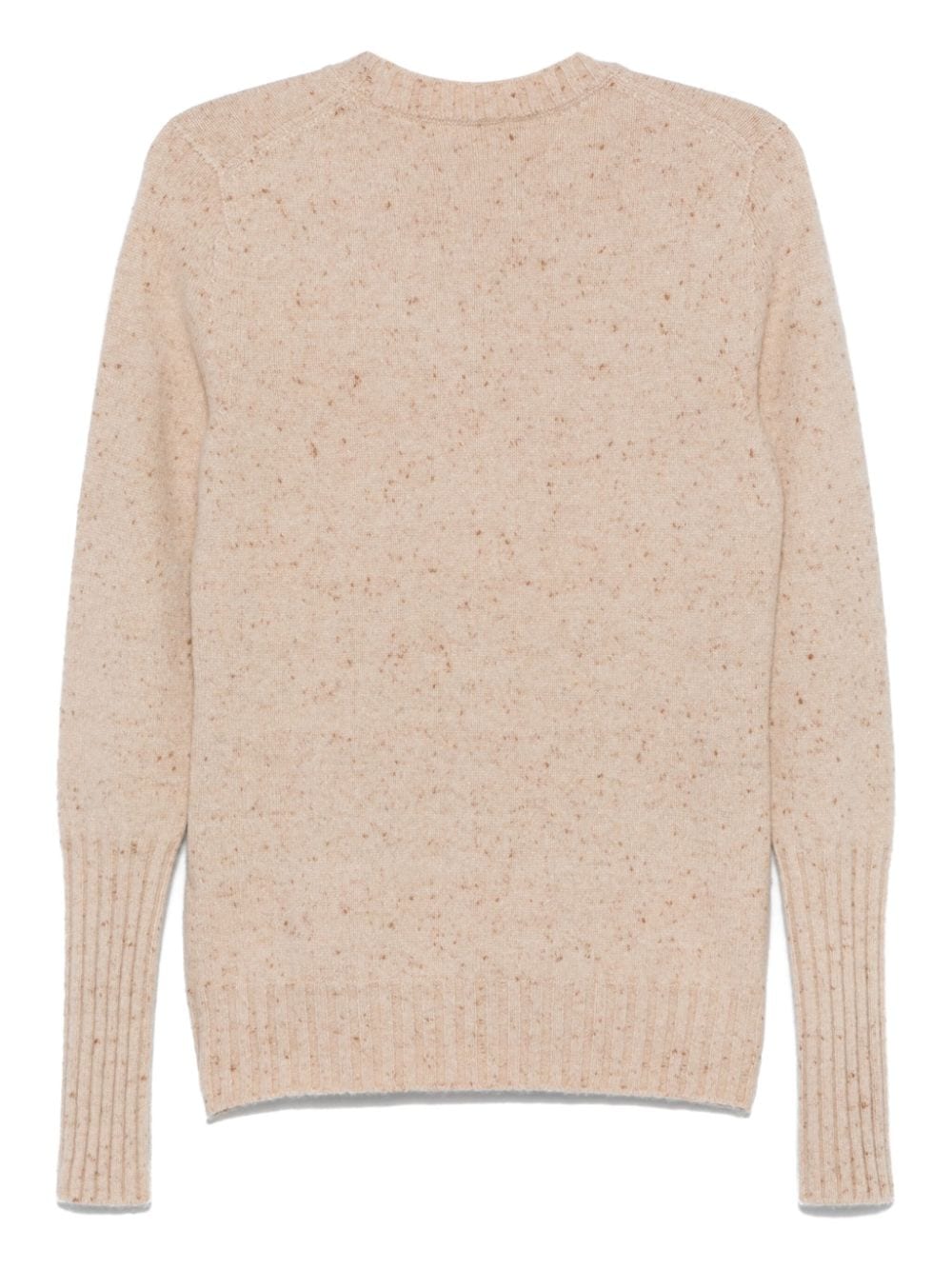 Shop Kiton Speckle-knit Jumper In Neutrals