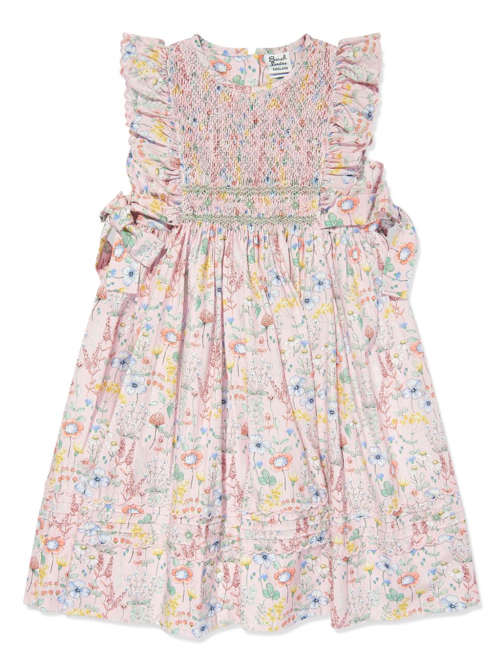 Sarah Louise floral-print dress - Pink