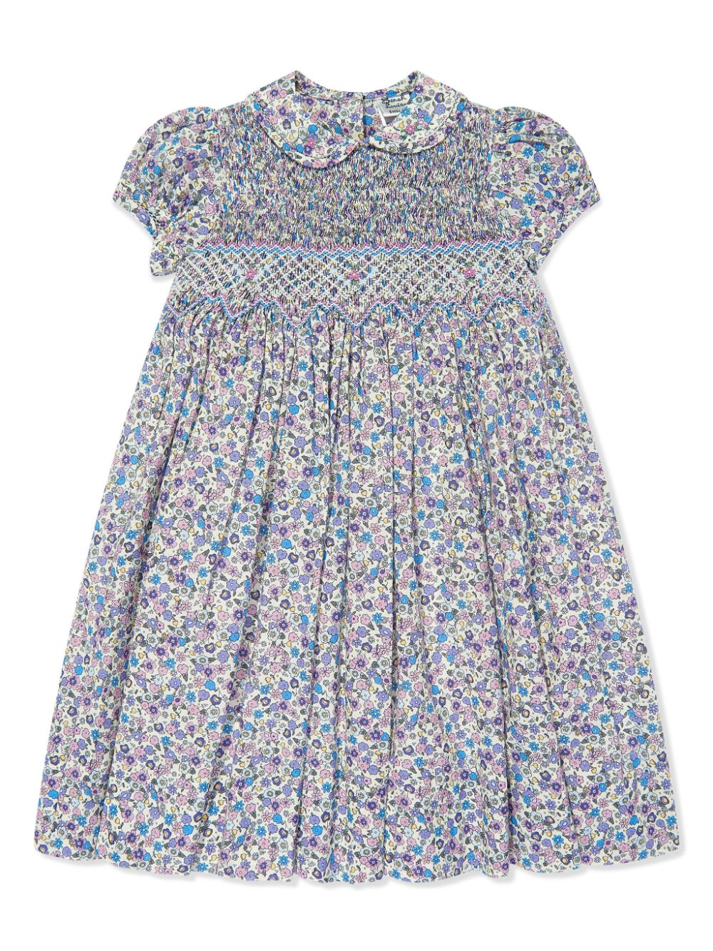 Sarah Louise floral-print dress - Purple