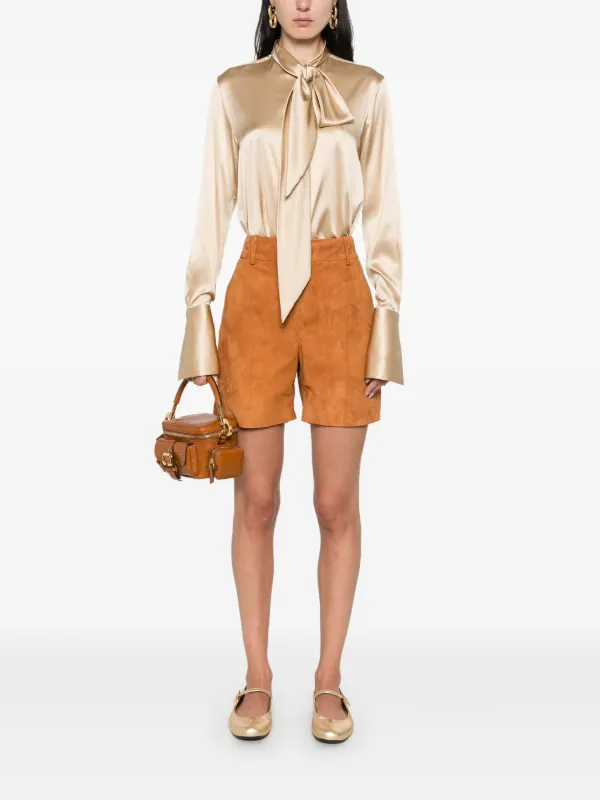 Ermanno Scervino ボウタイ シャツ | ニュートラル | FARFETCH JP