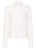 Ermanno Scervino lace-collar shirt - Neutrals