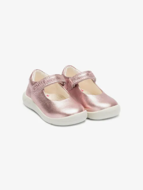 Lelli Kelly metallic effect ballerinas 