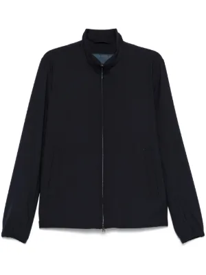 Homme Plissé Issey Miyake ジップ プリーツジャケット | ブラック
