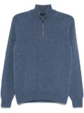 Zanone high-neck sweater - Blue