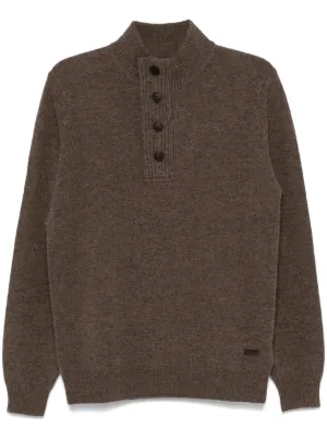 Barbour sweater Brown online