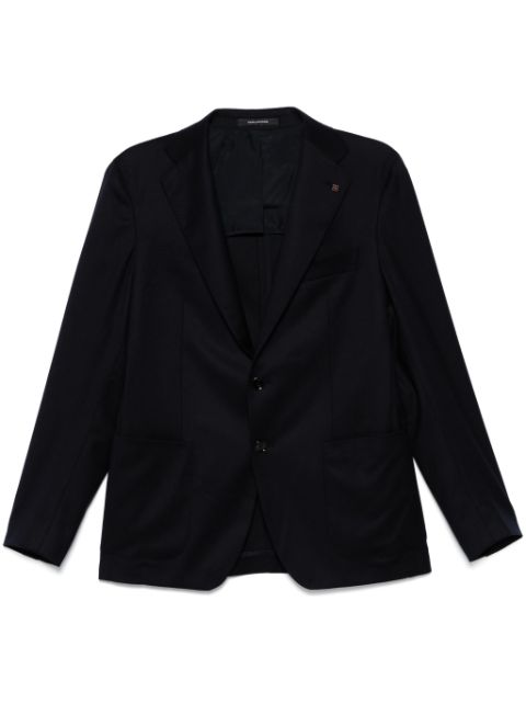 Tagliatore brooch-detail blazer Men